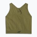 Women's training T-shirt 4F Solar Punk FNK F0886 olive