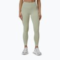 Women's training leggings 4F Solar Punk FNK F399 light green allover