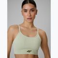 Training bra 4F Solar Punk F203 light green allover 5