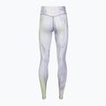 Women's training leggings 4F Solar Punk FNK F454 light yellow allover 8