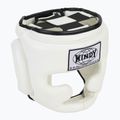 Boxing helmet WINDY Genuine Leather white
