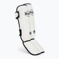 Tibia and foot protectors WINDY Synthetic Leather white