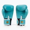 Boxing gloves RAJA BOXING Single Standard Genuine Leather light blue 3