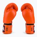Boxing gloves RAJA BOXING Single Standard Genuine Leather orange 4