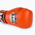 Boxing gloves RAJA BOXING Single Standard Genuine Leather orange 5