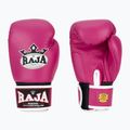Boxing gloves RAJA BOXING Single Standard Genuine Leather pink