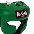 Boxing helmet RAJA BOXING Genuine Leather green 4