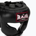 Boxing helmet RAJA BOXING Semi Leather black 4