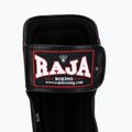 Tibia and foot protectors RAJA BOXING Lightweight Shin Guards Genuine Leather black 6
