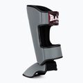 Tibia and foot protectors RAJA BOXING Lightweight Shin Guards Semi Leather grey 3