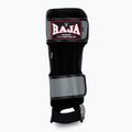 Tibia and foot protectors RAJA BOXING Lightweight Shin Guards Semi Leather grey 5