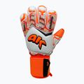 4keepers Force V 2.20 RF children's goalkeeper gloves orange and white 4694 5
