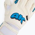 4keepers Champ Aqua V Nc goalkeeper gloves white and blue 3