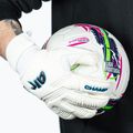 Children's goalkeeper gloves 4keepers Champ Aq Contact VII RF2G Jr white 11