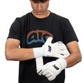 Children's goalkeeper gloves 4keepers Champ VII RF2G Jr black/white 7