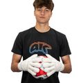 Children's goalkeeper gloves 4keepers Champ VII RF2G Jr gold/white 7