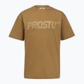Men's T-shirt PROSTO Big Logo cinnamon beige