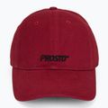 Baseball cap PROSTO Infinity maroon 2