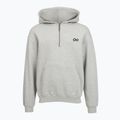 Men's sweatshirt PROSTO Hoodie Half Zip Big Log Infinity grey/melange