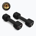 HMS HPT02 TPU dumbbells 2 pcs. 2 kg black