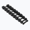 HMS HPT02 TPU dumbbells 2 pcs. 3 kg black 4