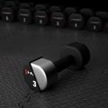 HMS HPT02 TPU dumbbells 2 pcs. 3 kg black 5