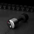 HMS HPT02 TPU dumbbells 2 pcs. 8 kg black 7