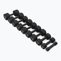 HMS HPT02 TPU dumbbells 2 pcs. 10 kg black 5