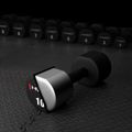 HMS HPT02 TPU dumbbells 2 pcs. 10 kg black 7