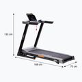 HMS electric treadmill BE5873 black 7