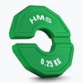 HMS overlay weight TSN25 2 x 0.25 kg green 2