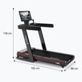 HMS electric treadmill BE5877 black 4