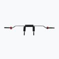 Olympic broken barbell HMS GOL320 + clamps ZG1000 RED
