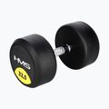 Rubber coated dumbbell HMS HG Pro