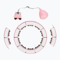 Hulahop with weight and counter HMS FH06 white-pink 30-6-105 3