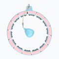 Hulahop with weight and counter HMS FH06 pink-blue 30-6-106