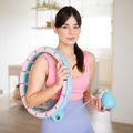 Hulahop with weight and counter HMS FH06 pink-blue 30-6-106 12