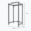 Training rack with equipment HMS KLT3110 Commercial silver 6