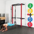 Folding training rack HMS KLT23 red/black 12