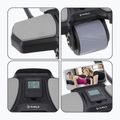 Automatic abdominal muscle exercise wheel with support HMS KA10 black 9
