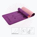 Yoga mat HMS YM10 8 mm violet 3