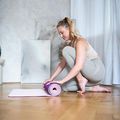 Yoga mat HMS YM10 8 mm violet 10
