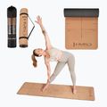 Yoga mat HMS YM11 6 mm cork 6