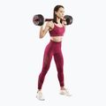 HMS SGP20 20kg black/red dumbbell set with barbell connection 5