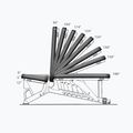 Adjustable training bench HMS L1237 Semi Commercial 6