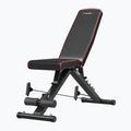Workout bench with resistance cables HMS L1217 black