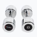 HMS CHD08 dumbbells 2 pcs. 8 kg silver 17-66-187 3