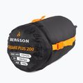 BERGSON Square Plus 200 dark denim sleeping bag 7