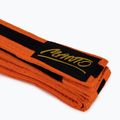 Children's Brazilian jiu-jitsu belt MANTO Tag orange with black bar MNA867