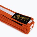 Children's Brazilian jiu-jitsu belt MANTO Tag orange with white bar MNA867